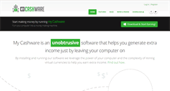 Desktop Screenshot of mycashware.com